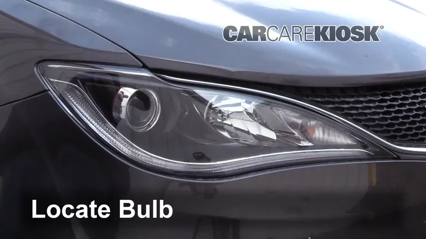 2017 Chrysler Pacifica Touring 3.6L V6 Luces Luz de giro delantera (reemplazar foco)